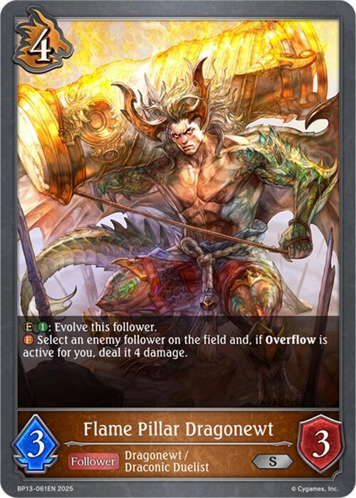 Flame Pillar Dragonewt, BP13: Dominion of Darkness BP13-061EN