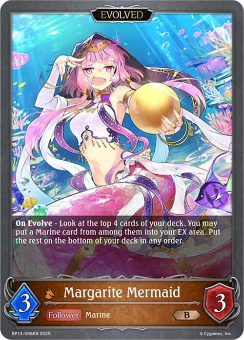 Margarite Mermaid (Evolved), BP13: Dominion of Darkness BP13-066EN