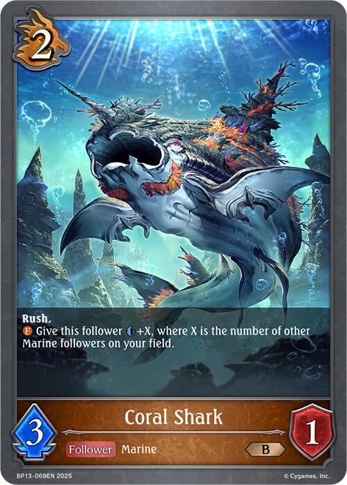 Coral Shark, BP13: Dominion of Darkness BP13-069EN