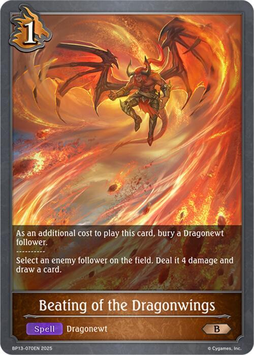 Beating of the Dragonwings, BP13: Dominion of Darkness BP13-070EN