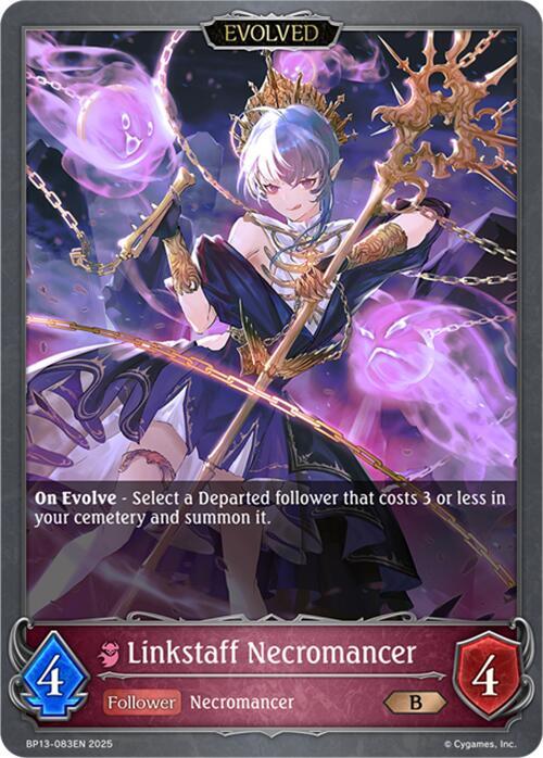 Linkstaff Necromancer (Evolved), BP13: Dominion of Darkness BP13-083EN
