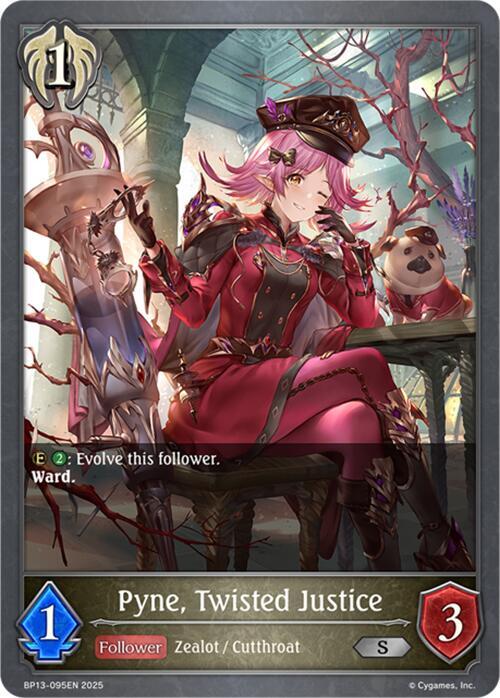 Pyne, Twisted Justice, BP13: Dominion of Darkness BP13-095EN