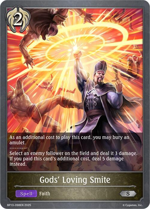 Gods' Loving Smite, BP13: Dominion of Darkness BP13-098EN