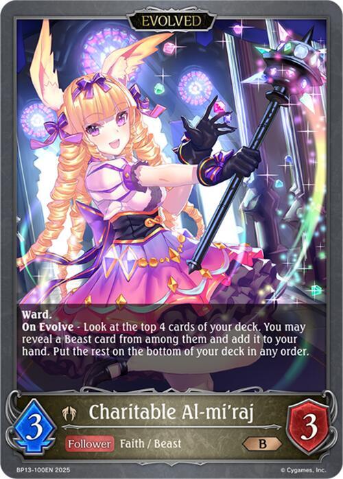 Charitable Al-mi'raj (Evolved), BP13: Dominion of Darkness BP13-100EN