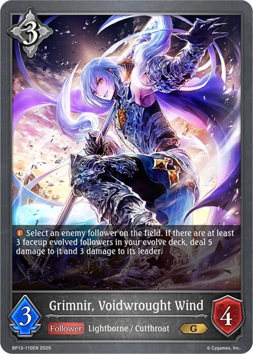 Grimnir, Voidwrought Wind, BP13: Dominion of Darkness BP13-110EN