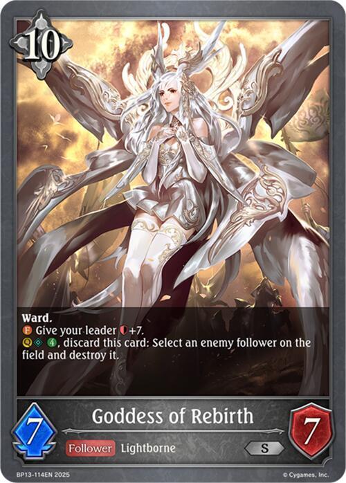Goddess of Rebirth, BP13: Dominion of Darkness BP13-114EN