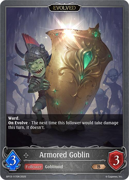 Armored Goblin (Evolved), BP13: Dominion of Darkness BP13-117EN