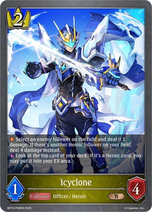 Icyclone - P08 (Foil), BP13: Dominion of Darkness BP13-P08EN