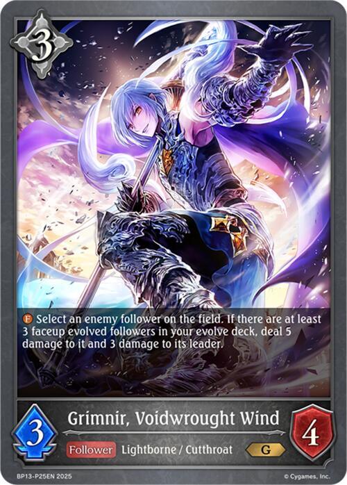 Grimnir, Voidwrought Wind - P25 (Foil), BP13: Dominion of Darkness BP13-P25EN