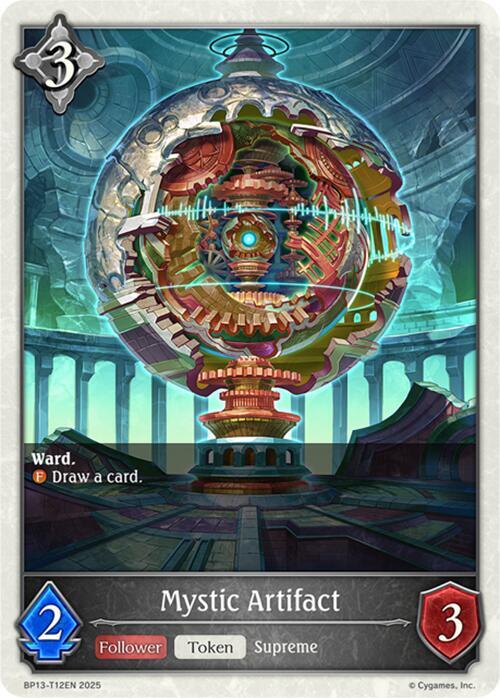Mystic Artifact, BP13: Dominion of Darkness BP13-T12EN
