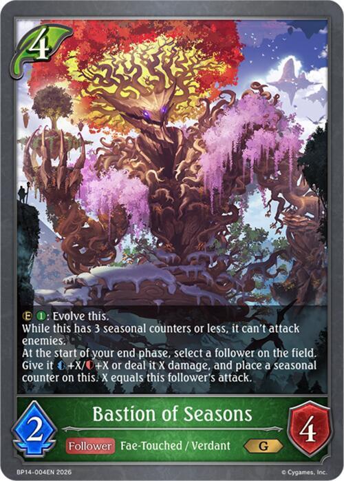 Bastion of Seasons, BP14: Banquet of Dreams BP14-004EN