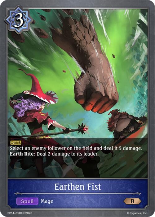 Earthen Fist, BP14: Banquet of Dreams BP14-050EN