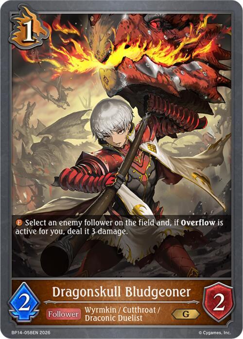 Dragonskull Bludgeoner, BP14: Banquet of Dreams BP14-058EN