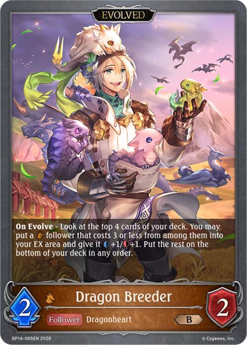 Dragon Breeder (Evolved), BP14: Banquet of Dreams BP14-065EN