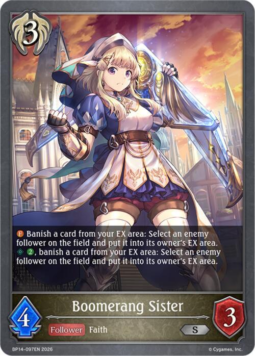 Boomerang Sister, BP14: Banquet of Dreams BP14-097EN
