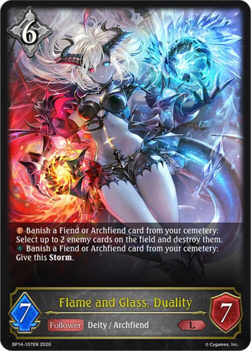 Flame and Glass, Duality, BP14: Banquet of Dreams BP14-107EN