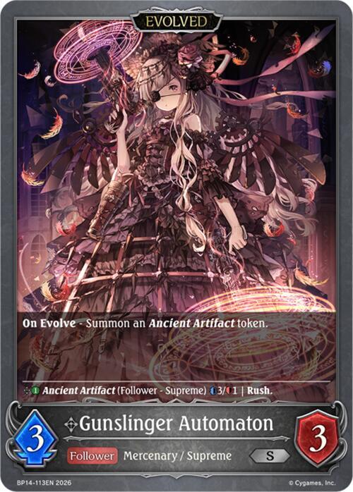 Gunslinger Automaton (Evolved), BP14: Banquet of Dreams BP14-113EN