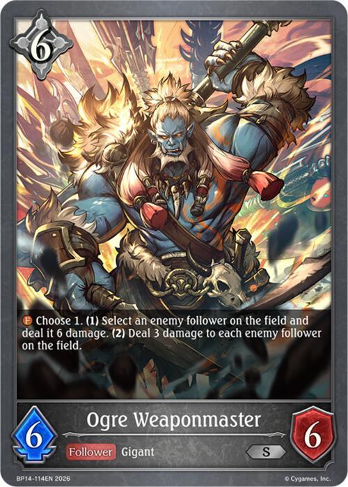 Ogre Weaponmaster, BP14: Banquet of Dreams BP14-114EN
