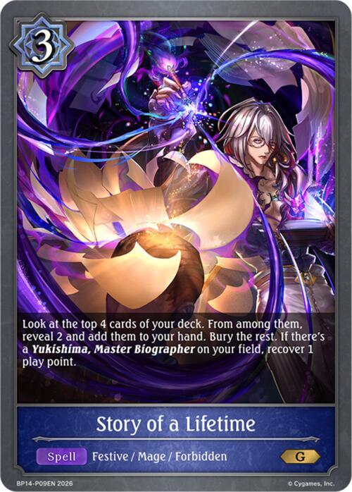 Story of a Lifetime - P09 (Foil), BP14: Banquet of Dreams BP14-P09EN