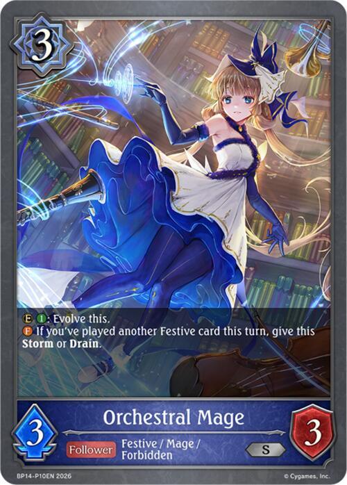 Orchestral Mage - P10 (Foil), BP14: Banquet of Dreams BP14-P10EN