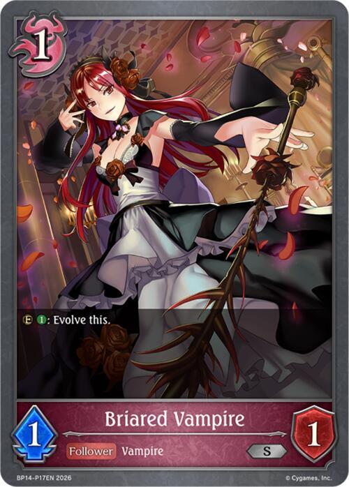 Briared Vampire - P17 (Foil), BP14: Banquet of Dreams BP14-P17EN