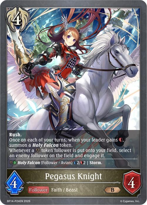 Pegasus Knight - P24 (Foil), BP14: Banquet of Dreams BP14-P24EN