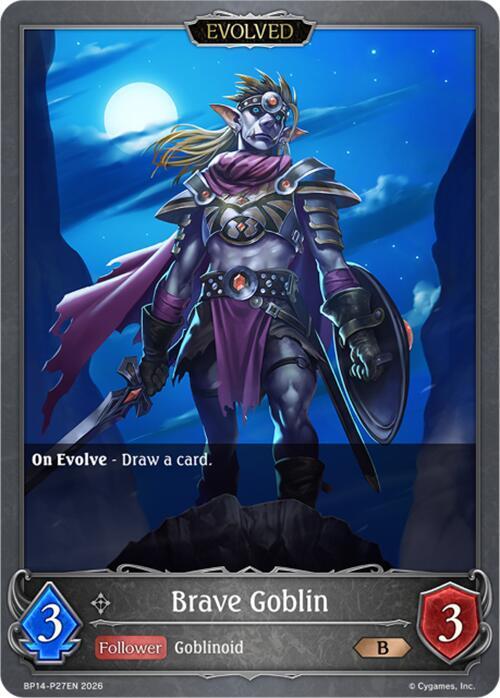 Brave Goblin (Evolved) - P27 (Foil), BP14: Banquet of Dreams BP14-P27EN