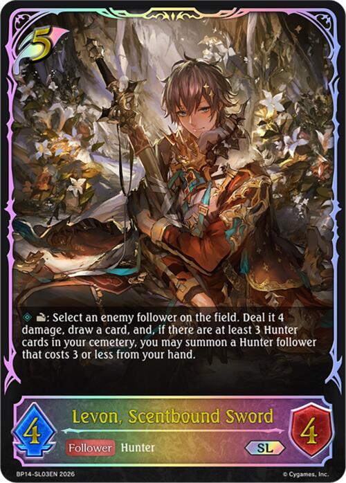 Levon, Scentbound Sword (SL), BP14: Banquet of Dreams BP14-SL03EN