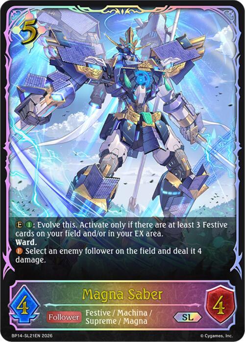Magna Saber (SL), BP14: Banquet of Dreams BP14-SL21EN