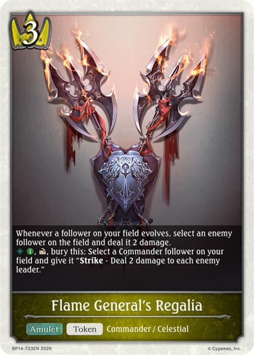 Flame General's Regalia, BP14: Banquet of Dreams BP14-T03EN