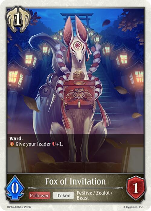 Fox of Invitation, BP14: Banquet of Dreams BP14-T06EN