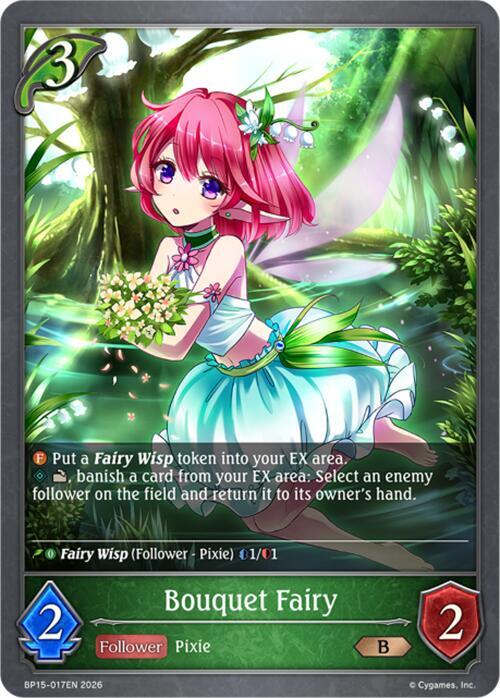 Bouquet Fairy, BP15: Trial of the Omens BP15-017EN