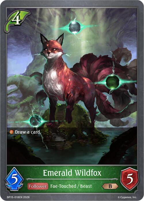 Emerald Wildfox, BP15: Trial of the Omens BP15-018EN
