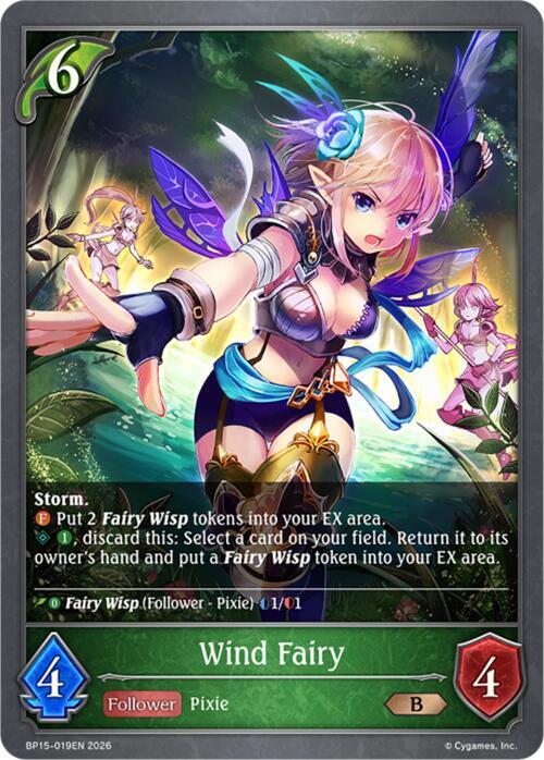 Wind Fairy, BP15: Trial of the Omens BP15-019EN