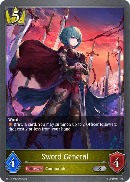 Sword General, BP15: Trial of the Omens BP15-030EN