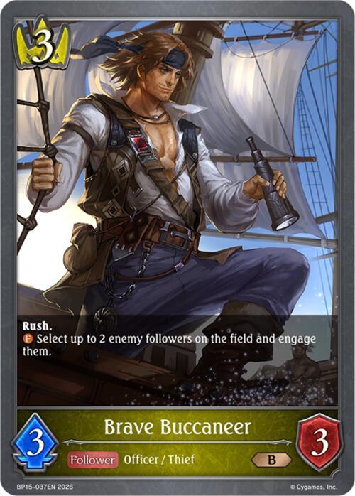 Brave Buccaneer, BP15: Trial of the Omens BP15-037EN