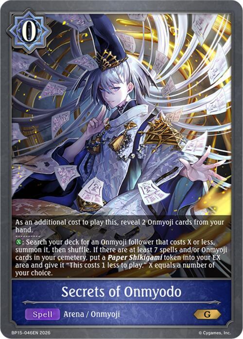 Secrets of Onmyodo, BP15: Trial of the Omens BP15-046EN