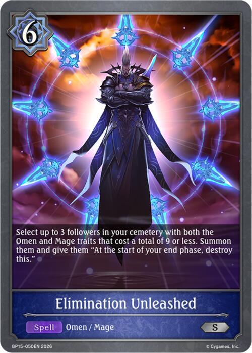 Elimination Unleashed, BP15: Trial of the Omens BP15-050EN