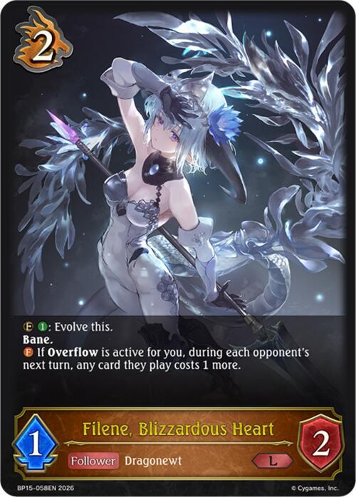Filene, Blizzardous Heart, BP15: Trial of the Omens BP15-058EN