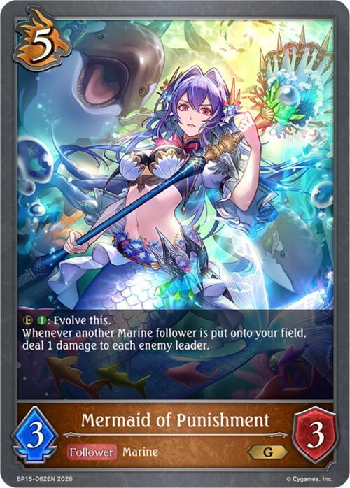 Mermaid of Punishment, BP15: Trial of the Omens BP15-062EN