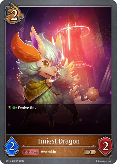 Tiniest Dragon, BP15: Trial of the Omens BP15-070EN