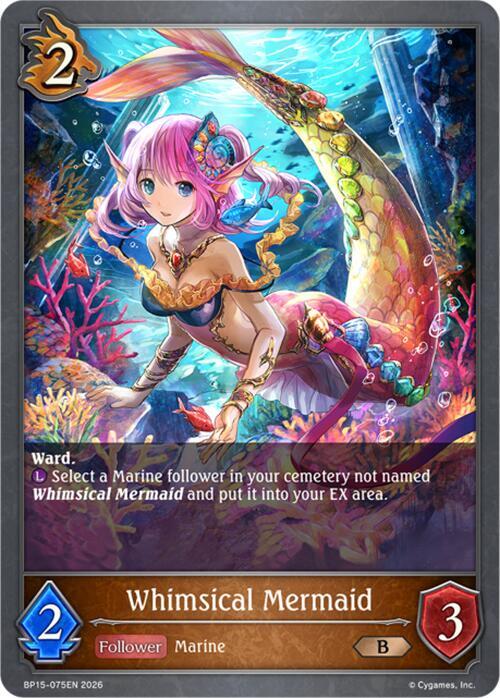 Whimsical Mermaid, BP15: Trial of the Omens BP15-075EN