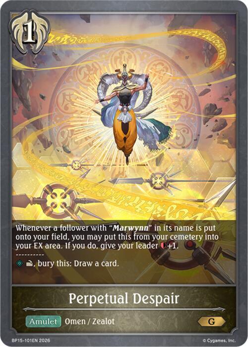 Perpetual Despair, BP15: Trial of the Omens BP15-101EN