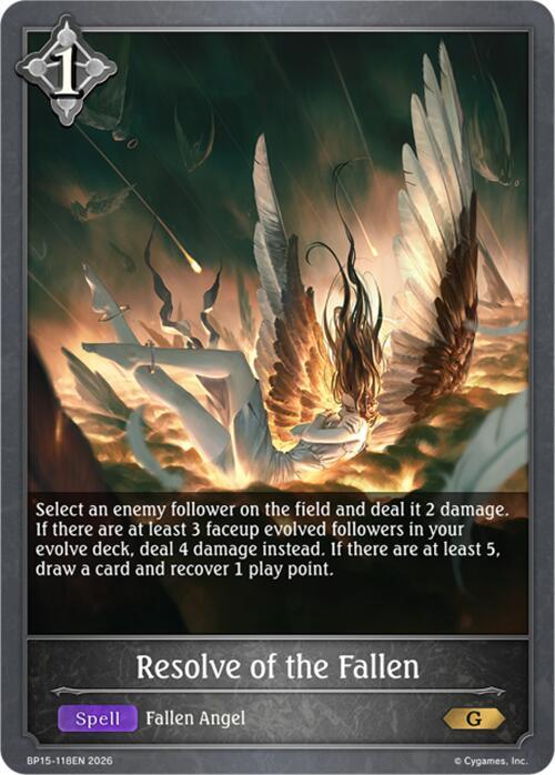 Resolve of the Fallen, BP15: Trial of the Omens BP15-118EN