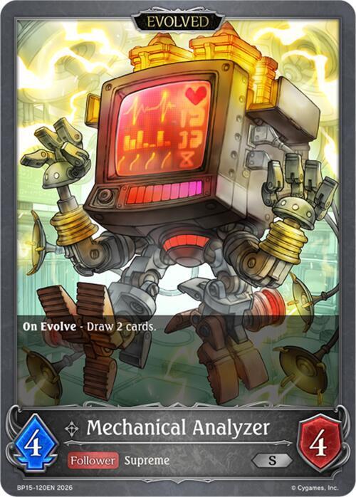 Mechanical Analyzer (Evolved), BP15: Trial of the Omens BP15-120EN