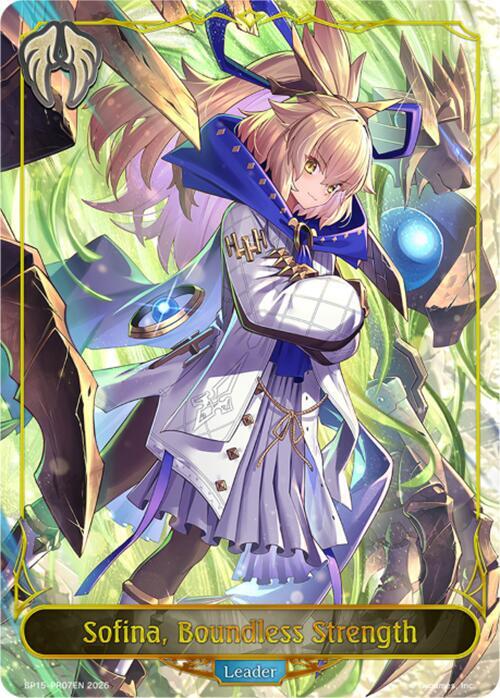 Sofina, Boundless Strength, BP15: Trial of the Omens BP15-PR07EN