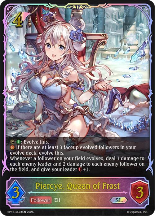 Piercye, Queen of Frost (SL), BP15: Trial of the Omens BP15-SL04EN