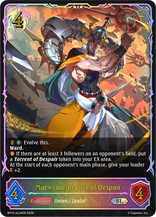 Marwynn, Repose of Despair (SL), BP15: Trial of the Omens BP15-SL24EN