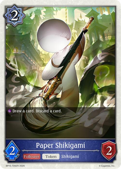 Paper Shikigami, BP15: Trial of the Omens BP15-T05EN