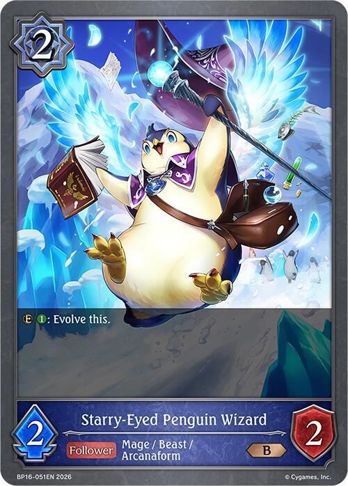 Starry-Eyed Penguin Wizard, BP16: New World Genesis BP16-051EN